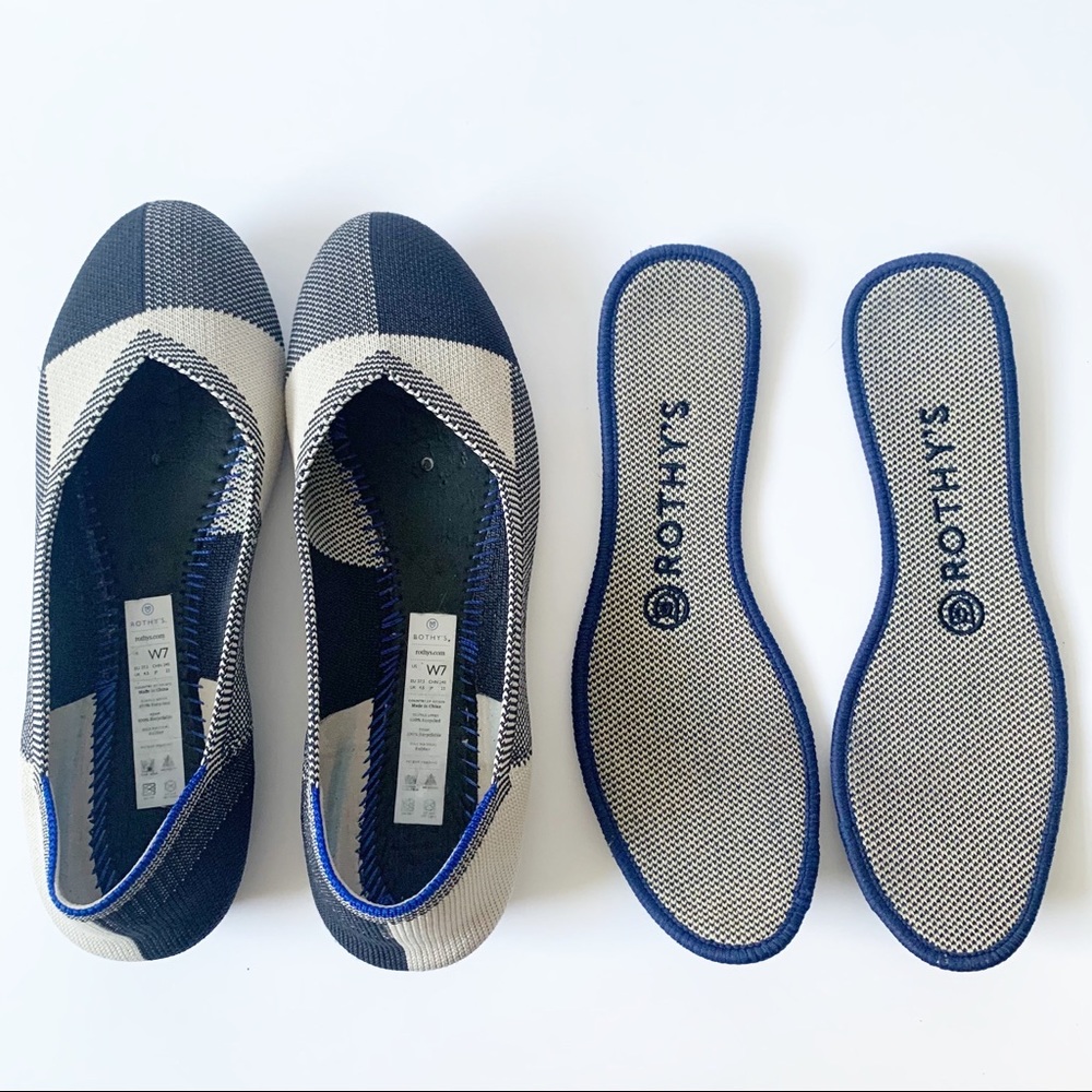 Rothy’s Round Toe Color-Block Flats - image 5